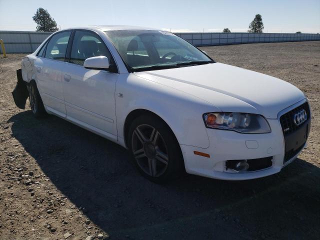 AUDI A4 2.0T QU 2008 with VIN WAUDF78E38A053769 - Photo from auction