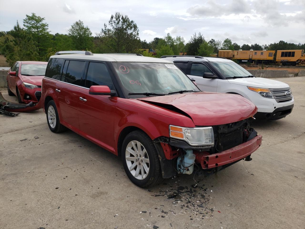 FORD FLEX SEL 2012 with VIN 2FMGK5CC0CBD11213 - Photo from auction