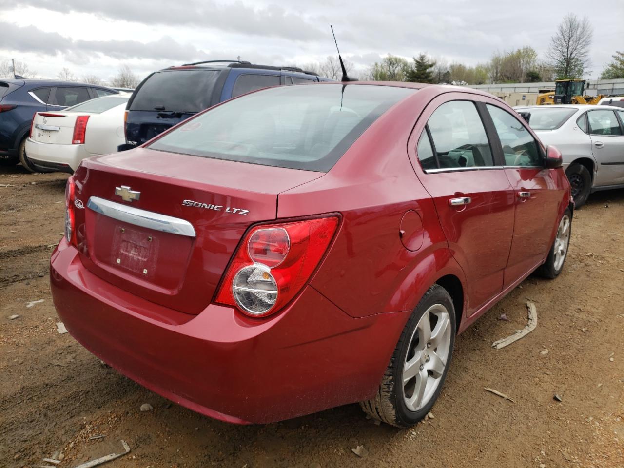 Photo 4 from auction – 2012 CHEVROLET SONIC LTZ with VIN 1G1JE5SH6C4124351