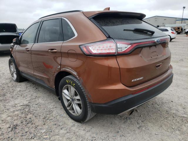 Photo 3 from auction – 2017 FORD EDGE SEL with VIN 2FMPK3J97HBC31023