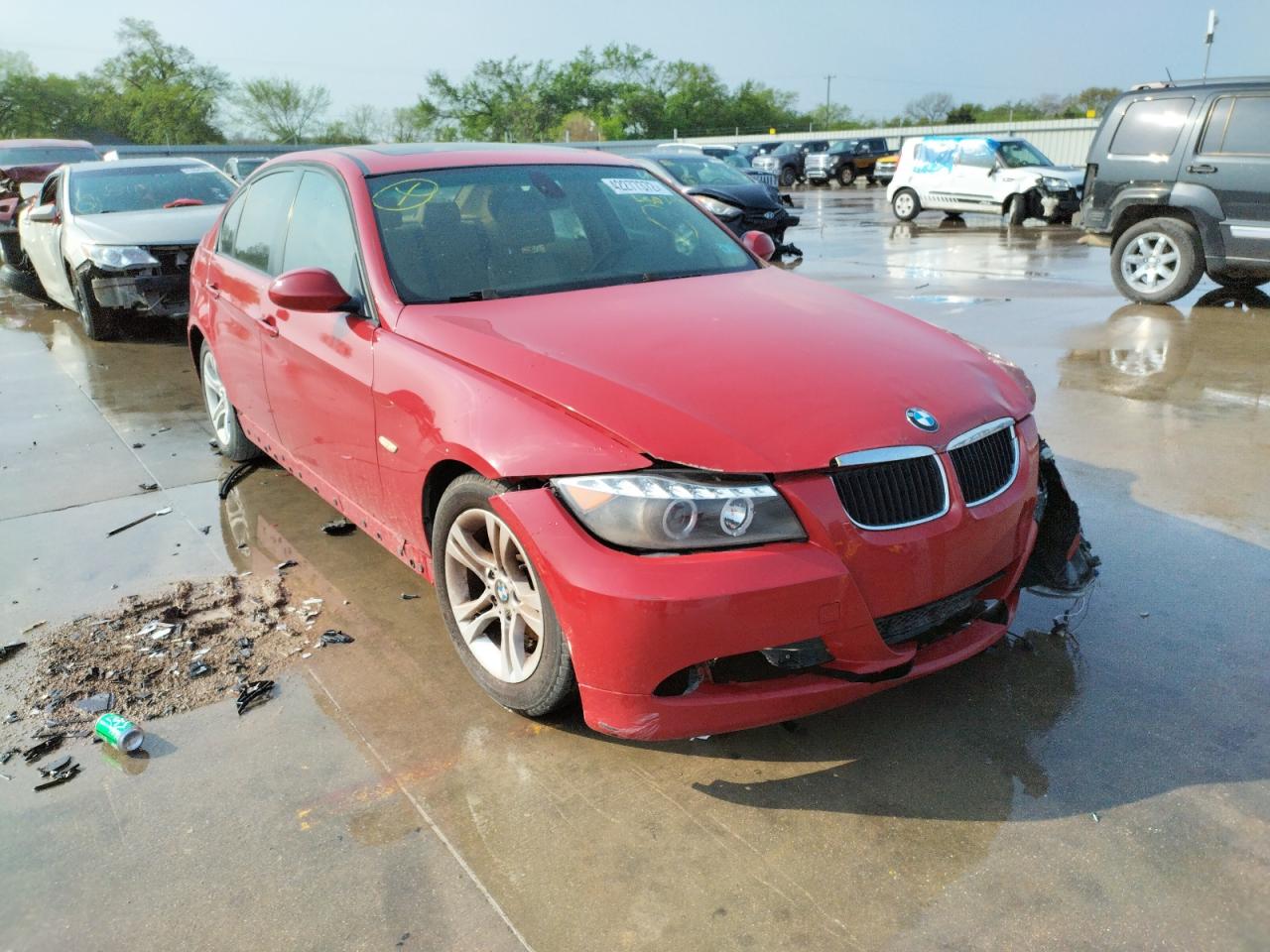 BMW 328 I 2008 z numerem VIN WBAVA37548NL54024 - Zdjęcie z aukcji