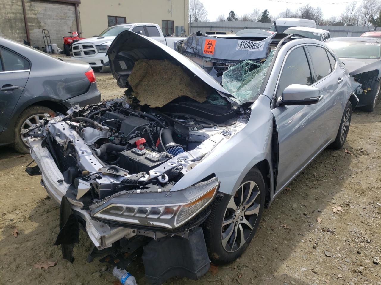 Photo 2 from auction – 2016 ACURA TLX with VIN 19UUB1F31GA013848