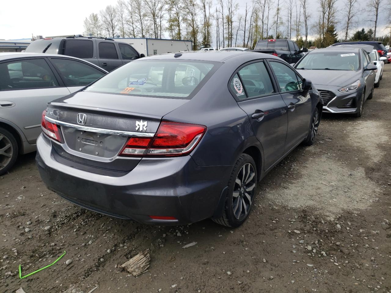Photo 4 from auction – 2015 HONDA CIVIC EXL with VIN 2HGFB2F9XFH520797