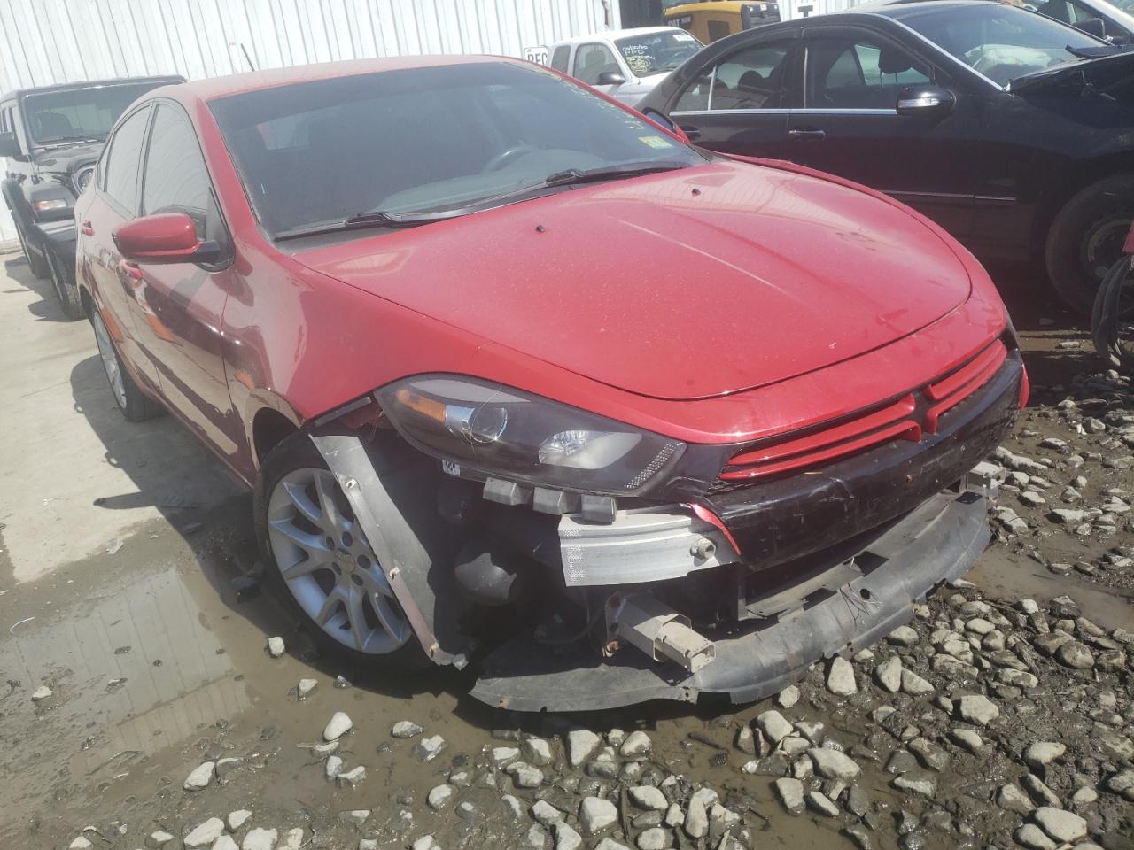 DODGE DART SXT 2013 with VIN 1C3CDFBH2DD640480 - Photo from auction