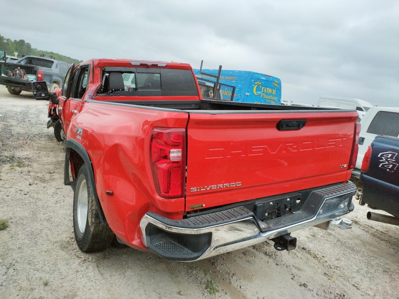 Photo 3 from auction – 2020 CHEVROLET SILVERADO with VIN 1GC4YUEY2LF281753