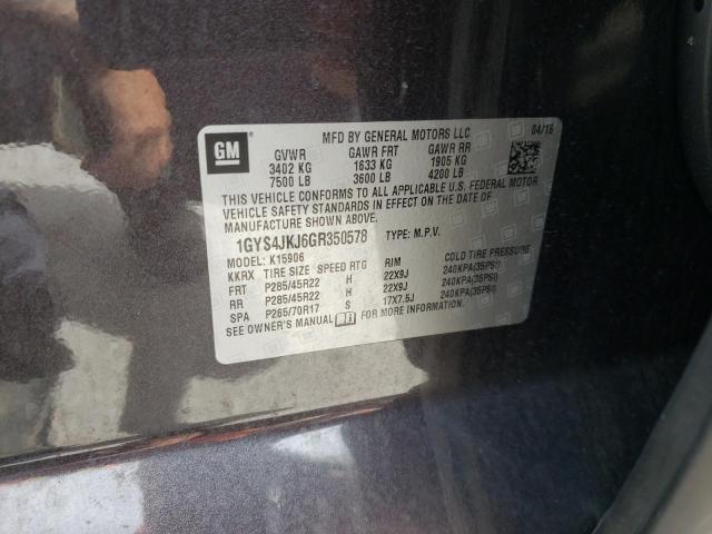 Photo 10 from auction – 2016 CADILLAC ESCALADE E with VIN 1GYS4JKJ6GR350578