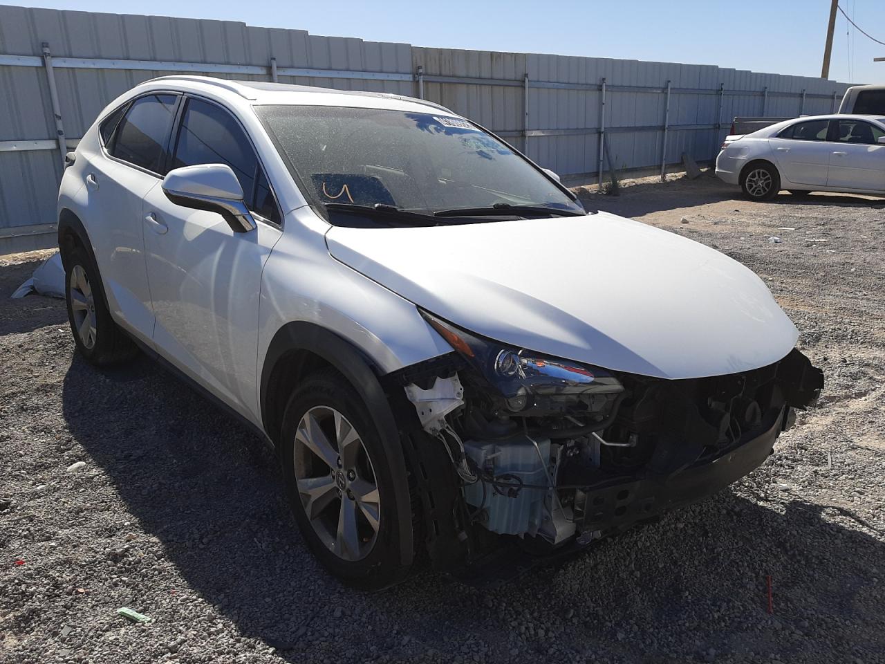 LEXUS NX 200T BA 2017 with VIN JTJBARBZ0H2098370 - Photo from auction