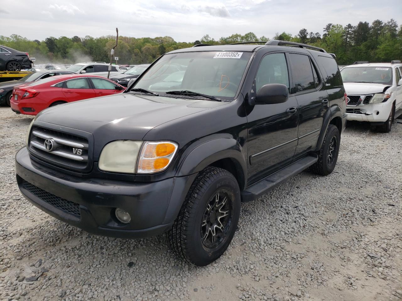 Photo 2 from auction – 2002 TOYOTA SEQUOIA LI with VIN 5TDBT48A22S073665