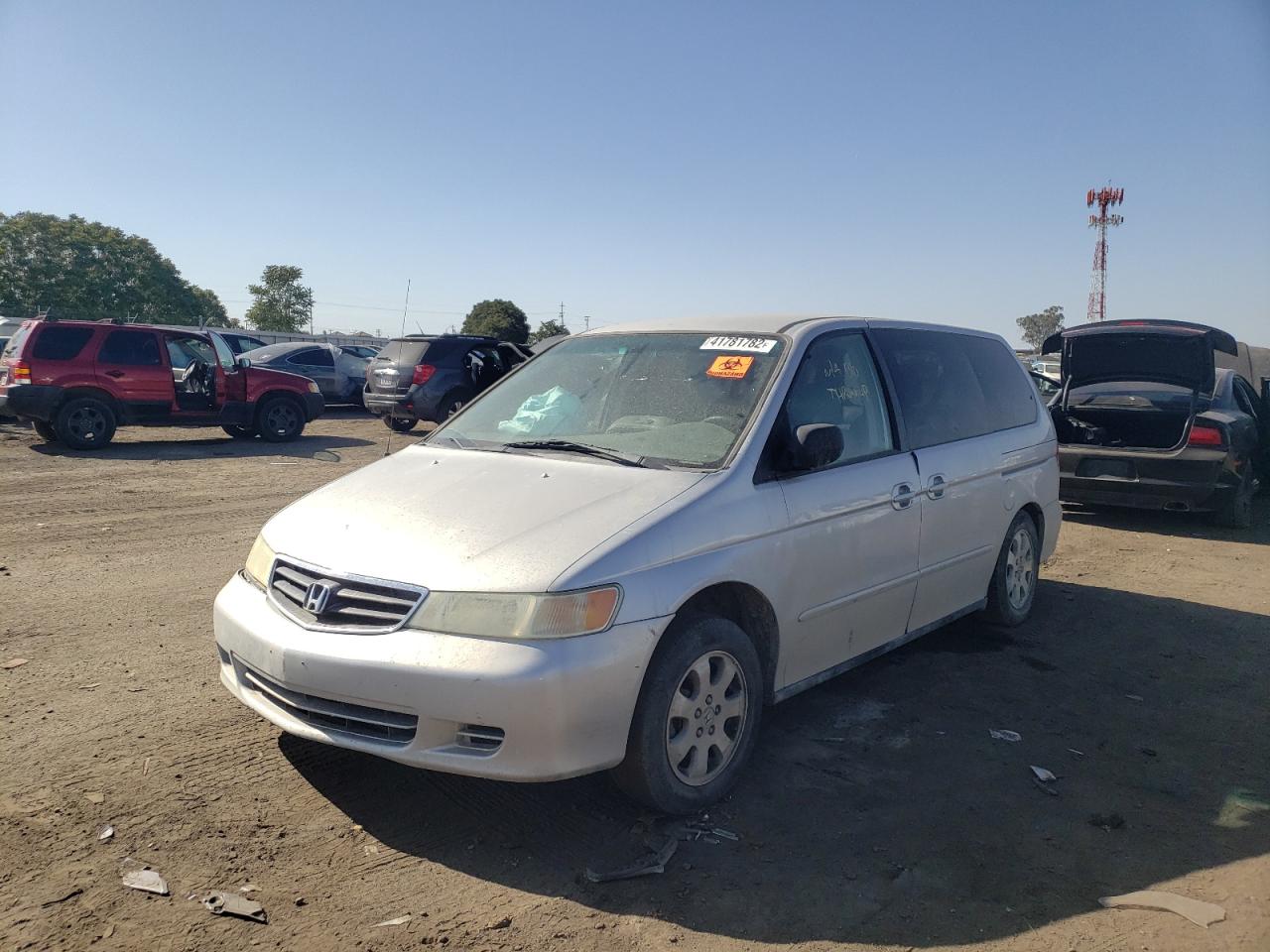 Photo 2 from auction – 2004 HONDA ODYSSEY EX with VIN 5FNRL18014B118543
