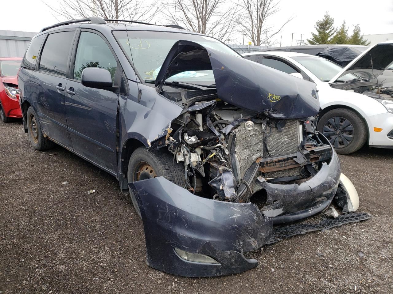 TOYOTA SIENNA CE 2007 with VIN 5TDZK23C97S046887 - Photo from auction