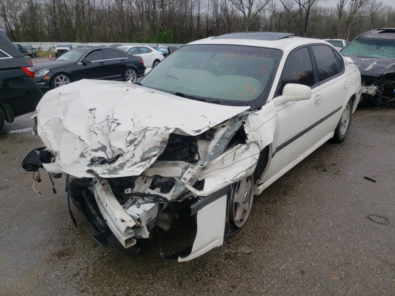Photo 2 from auction – 2002 CHEVROLET IMPALA LS with VIN 2G1WH55K029233792