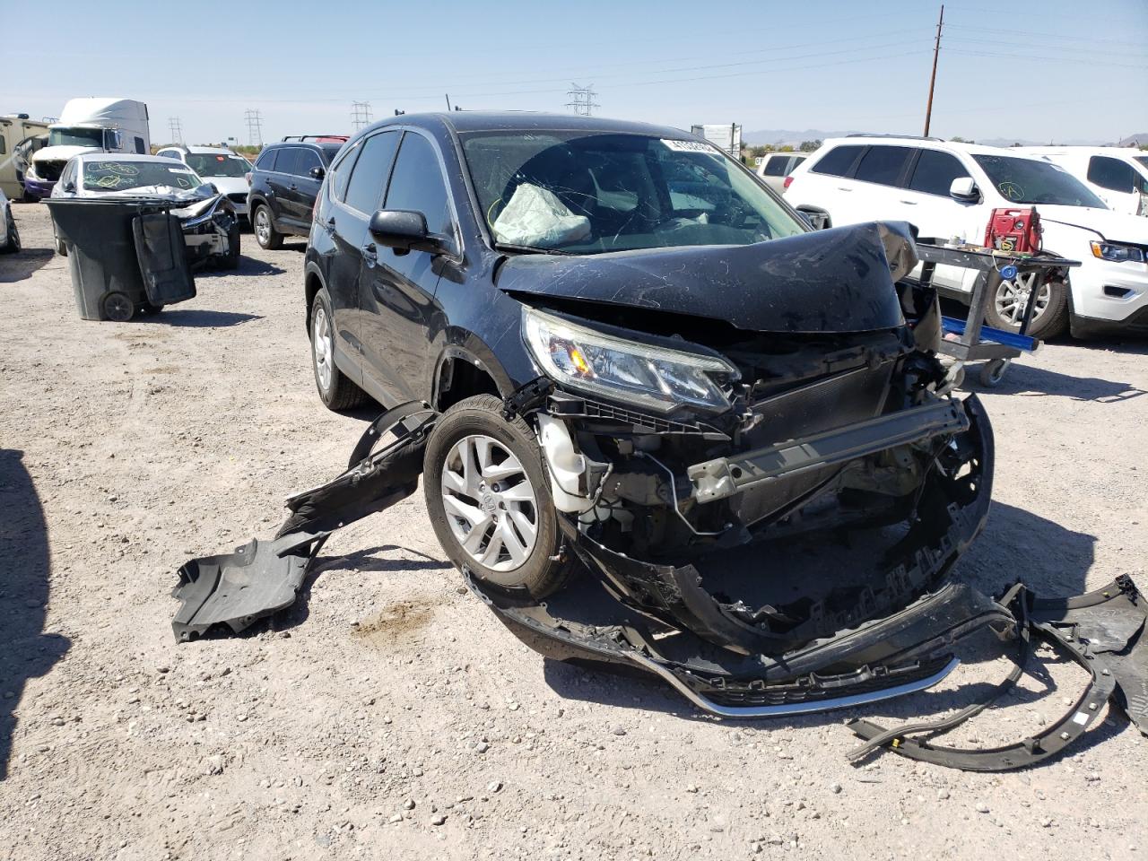 Photo 1 from auction – 2016 HONDA CR-V EX with VIN 3CZRM3H50GG709654