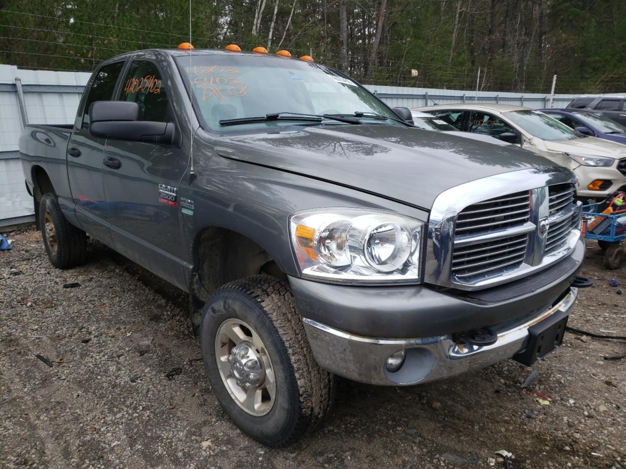 DODGE RAM 2500 S 2008 with VIN 3D7KS28DX8G117443 - Photo from auction