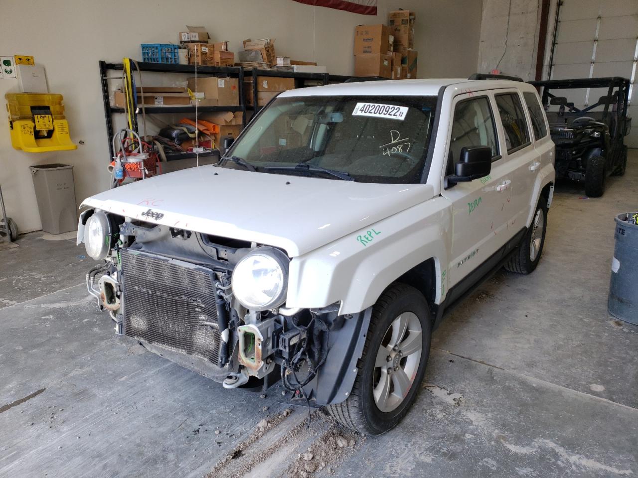 Photo 2 from auction – 2014 JEEP PATRIOT SP with VIN 1C4NJPBB5ED674087