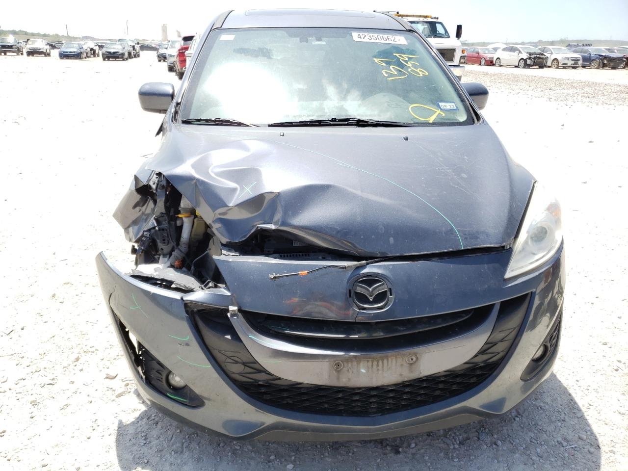 Photo 9 from auction – 2012 MAZDA 5 with VIN JM1CW2DL1C0139859