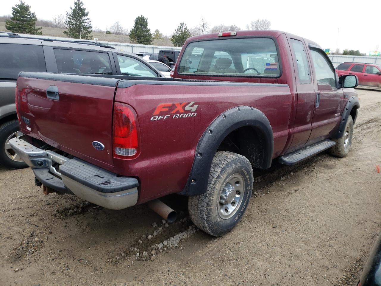 Photo 4 from auction – 2004 FORD F250 SUPER with VIN 1FTNX21P04EA20363