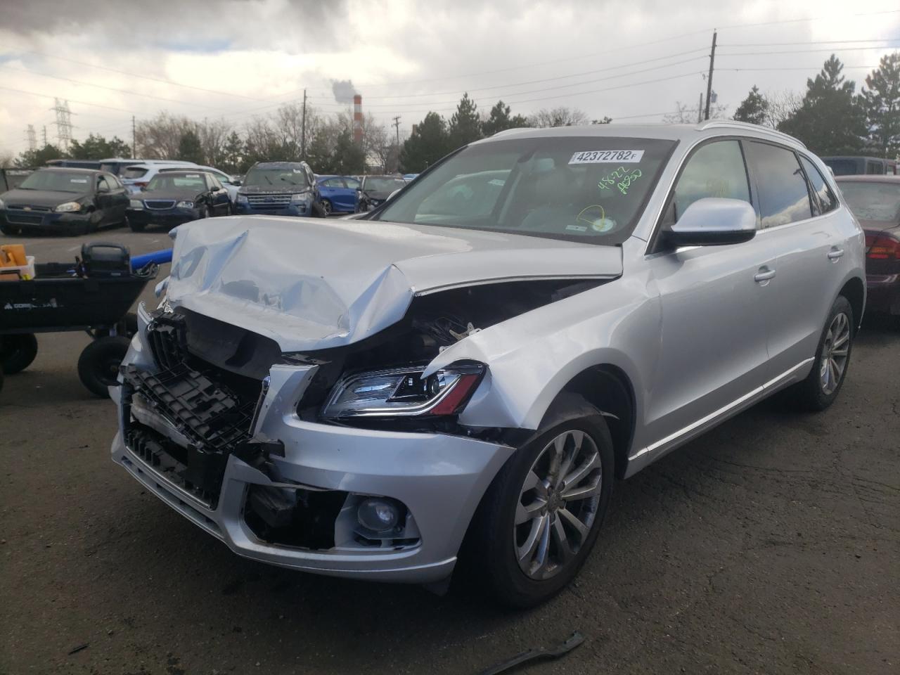 Photo 2 from auction – 2014 AUDI Q5 PREMIUM with VIN WA1CFAFP9EA006509
