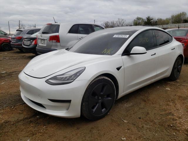 Photo 2 from auction – 2021 TESLA MODEL 3 with VIN 5YJ3E1EA6MF858828