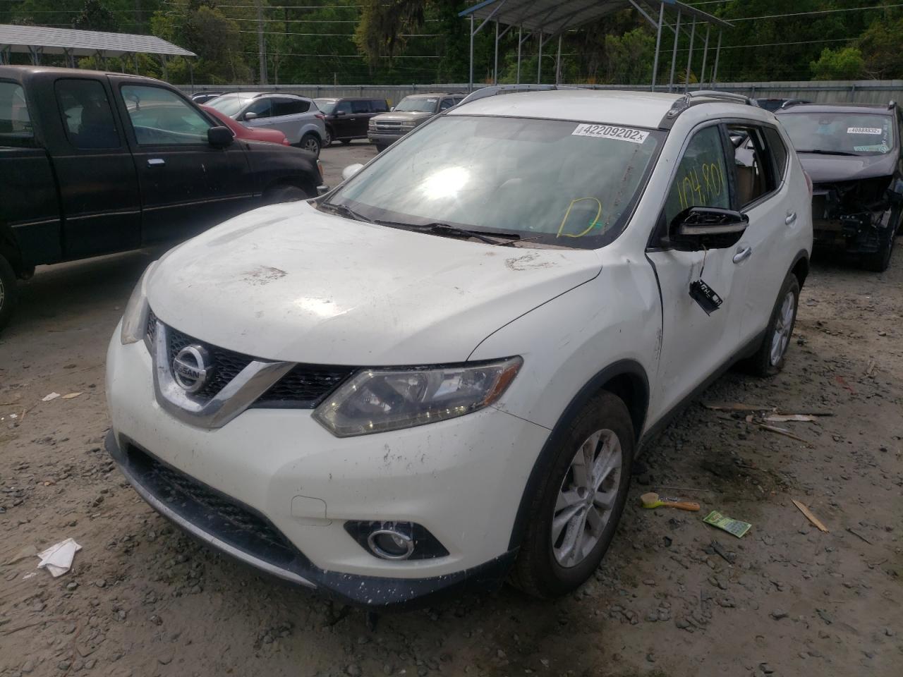 Photo 2 from auction – 2014 NISSAN ROGUE S with VIN 5N1AT2MT3EC800336