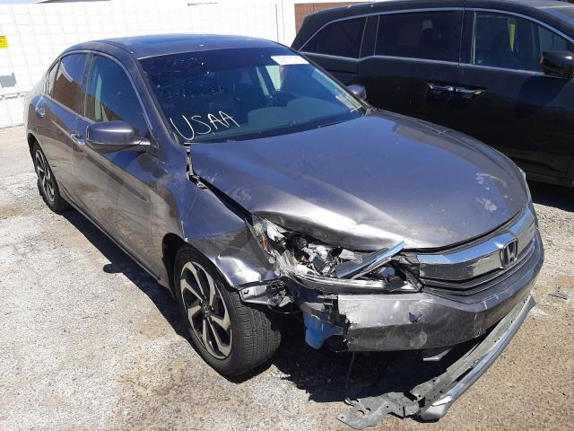 HONDA ACCORD EX 2017 with VIN 1HGCR2F71HA085540 - Photo from auction