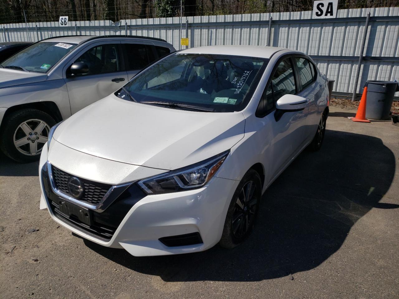 Photo 2 from auction – 2021 NISSAN VERSA SV with VIN 3N1CN8EV4ML865812