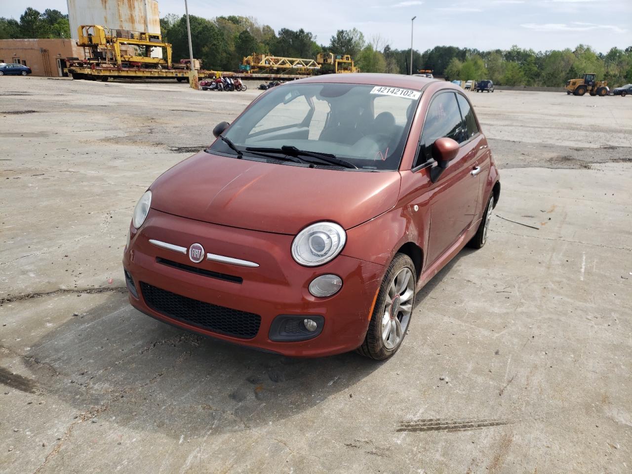 Photo 2 from auction – 2015 FIAT 500 SPORT with VIN 3C3CFFBR6FT523338