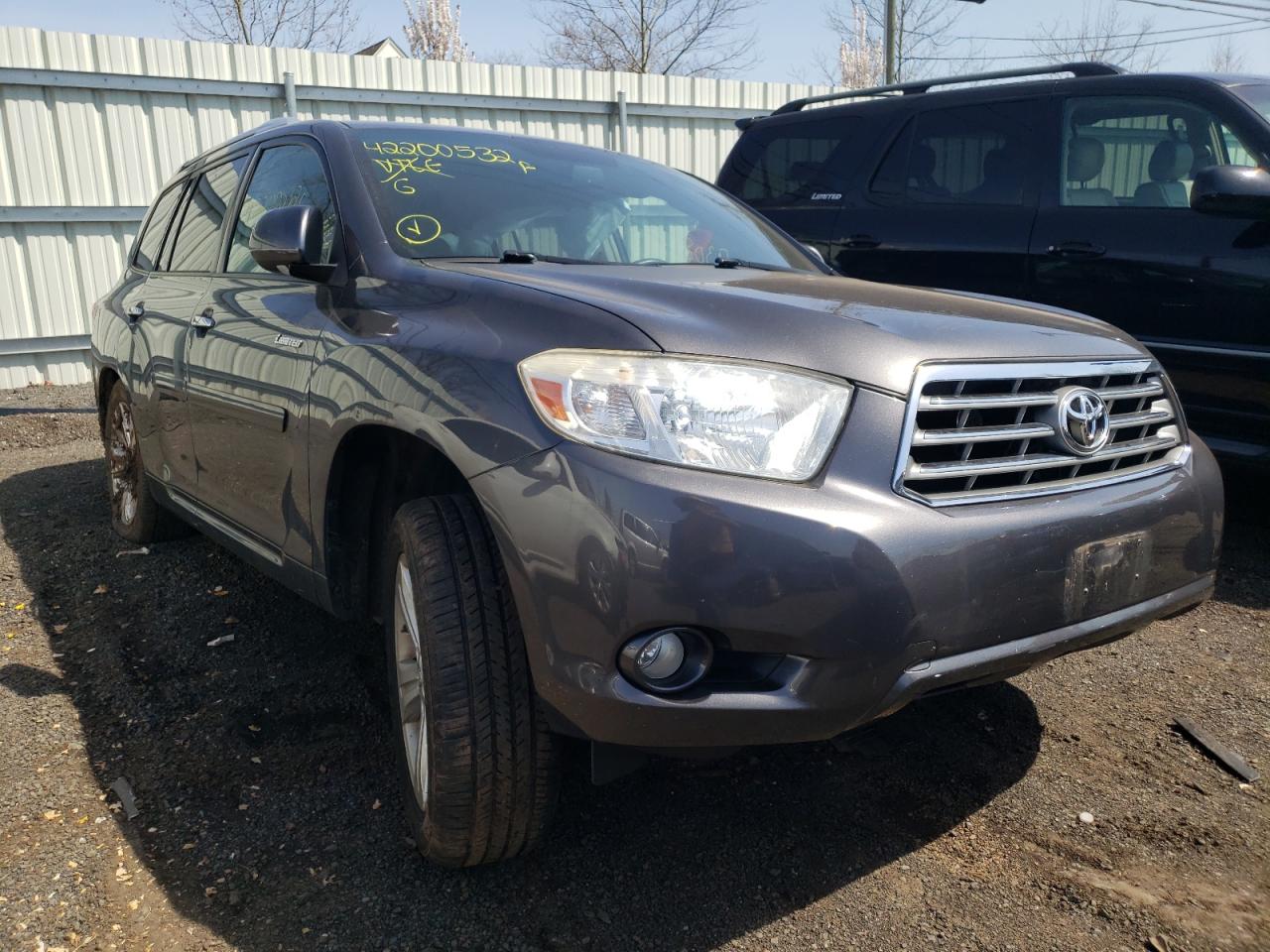 TOYOTA HIGHLANDER 2010 with VIN JTEDK3EH3A2162699 - Photo from auction