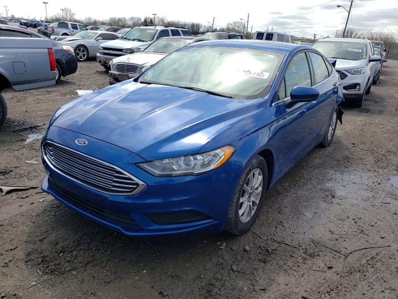 Photo 2 from auction – 2017 FORD FUSION S with VIN 3FA6P0G77HR162413
