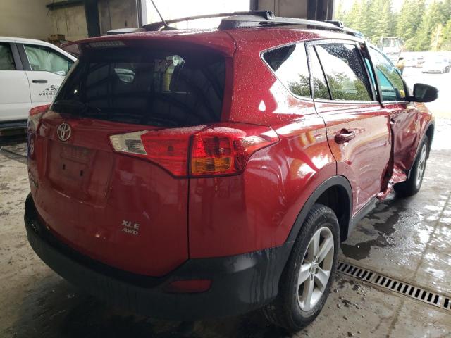 Photo 4 from auction – 2014 TOYOTA RAV4 XLE with VIN 2T3RFREV3EW190944