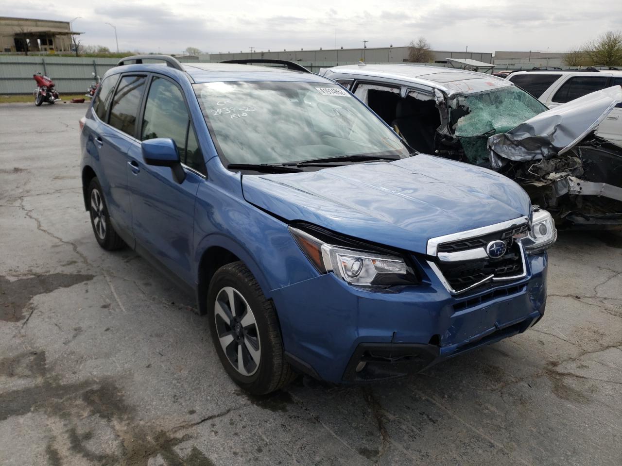 SUBARU FORESTER 2 2018 with VIN JF2SJARC0JH415347 - Photo from auction