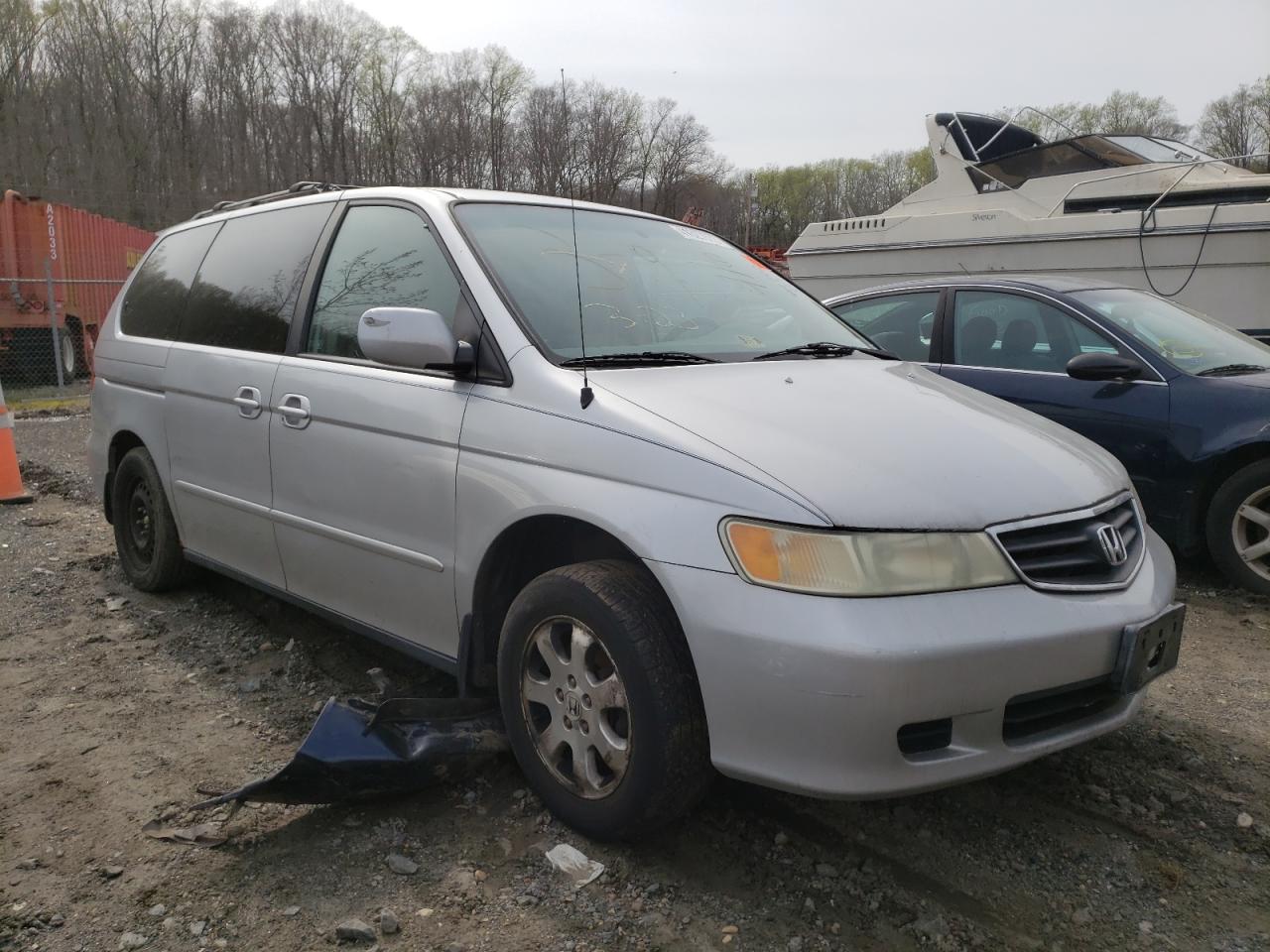 HONDA ODYSSEY EX 2003 with VIN 5FNRL18683B152837 - Photo from auction