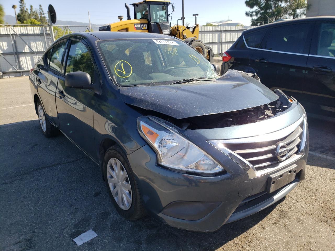 NISSAN VERSA 2015 with VIN 3N1CN7AP6FL894121 - Photo from auction