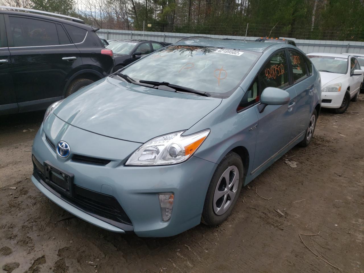 Photo 2 from auction – 2012 TOYOTA PRIUS with VIN JTDKN3DU8C5530880