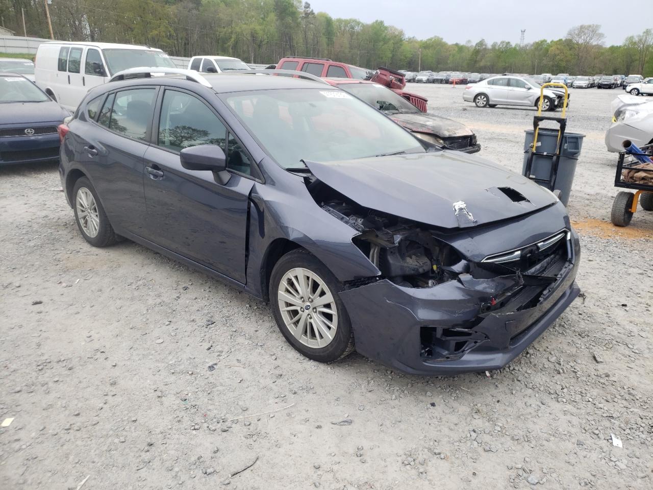 SUBARU IMPREZA PR 2017 with VIN 4S3GTAB64H3731599 - Photo from auction