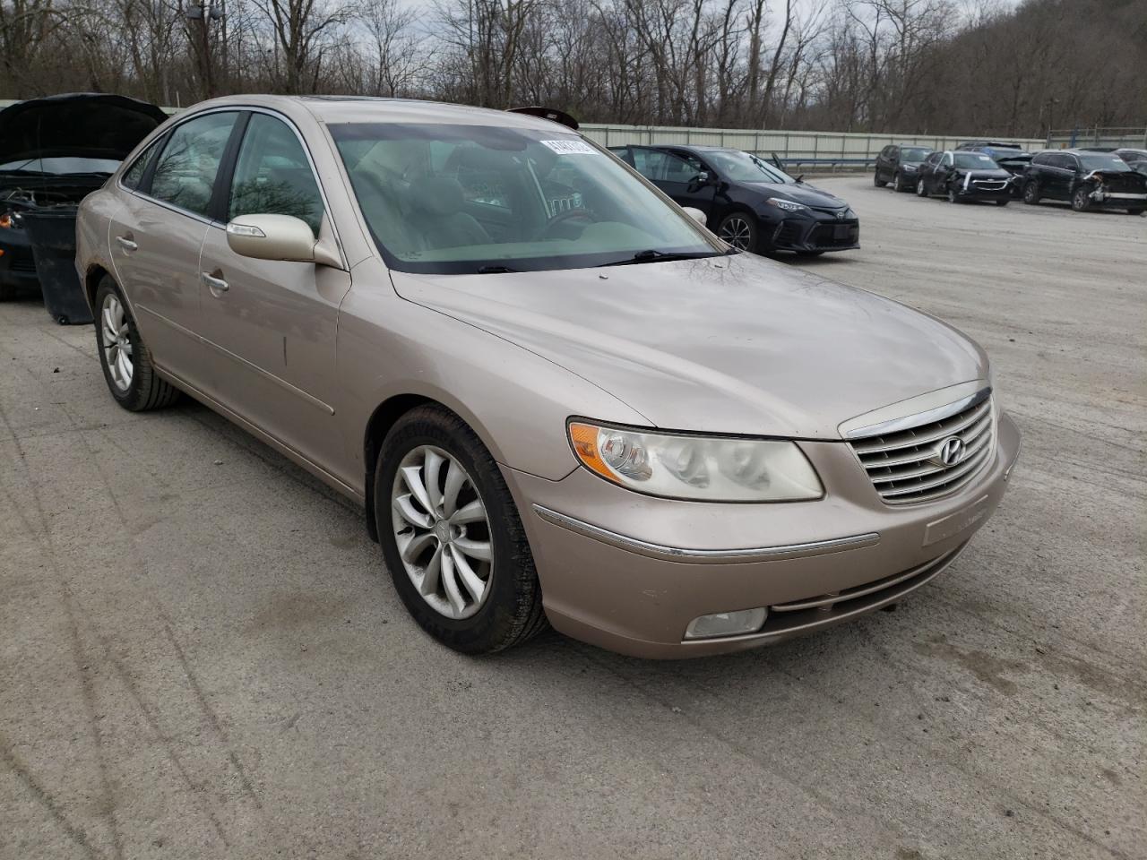 HYUNDAI AZERA SE 2007 with VIN KMHFC46F47A190356 - Photo from auction