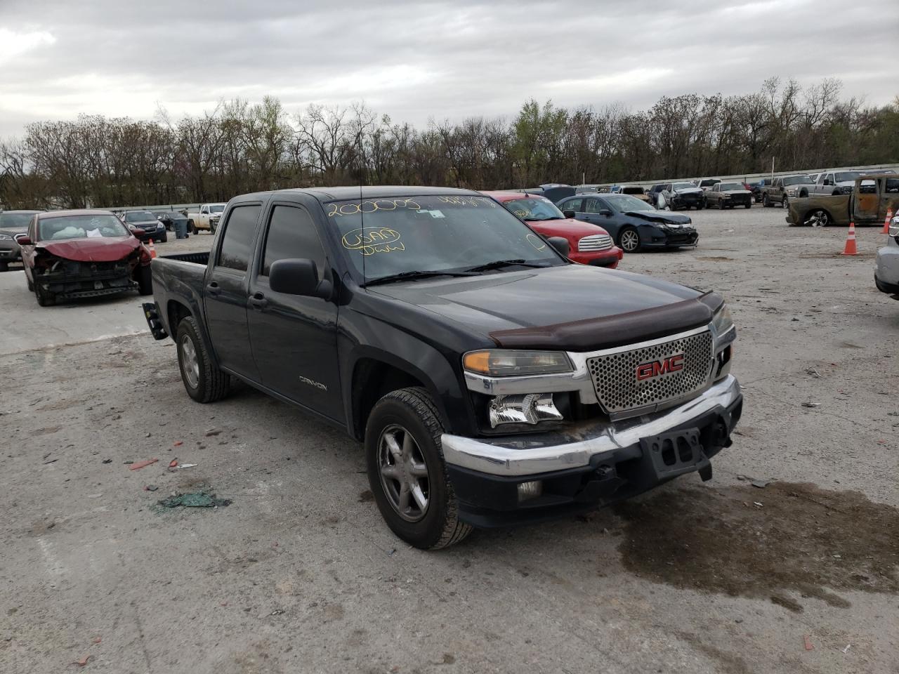 GMC CANYON 2004 with VIN 1GTCS136548200005 - Photo from auction
