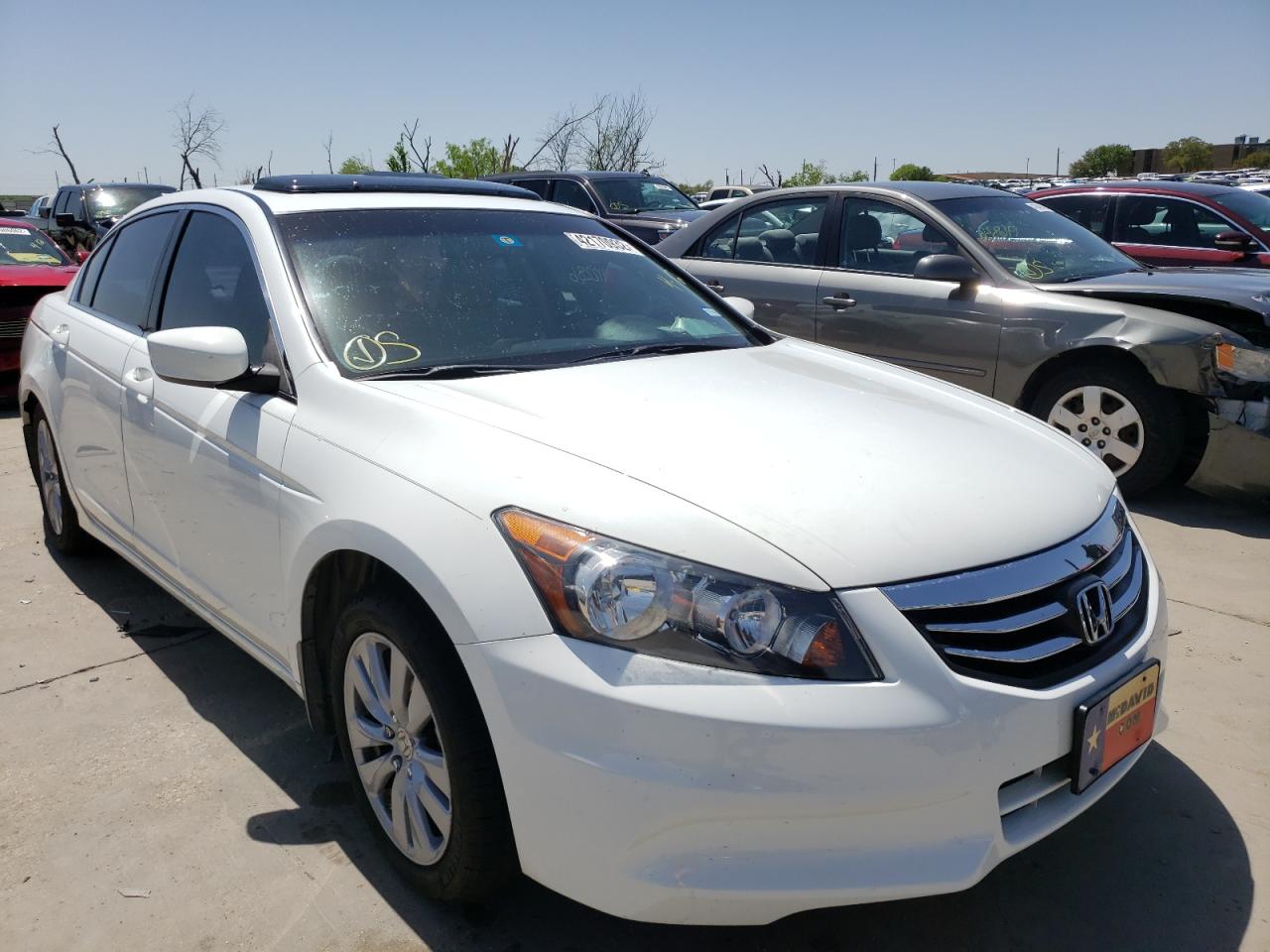 HONDA ACCORD EXL 2011 with VIN 1HGCP2F86BA046433 - Photo from auction