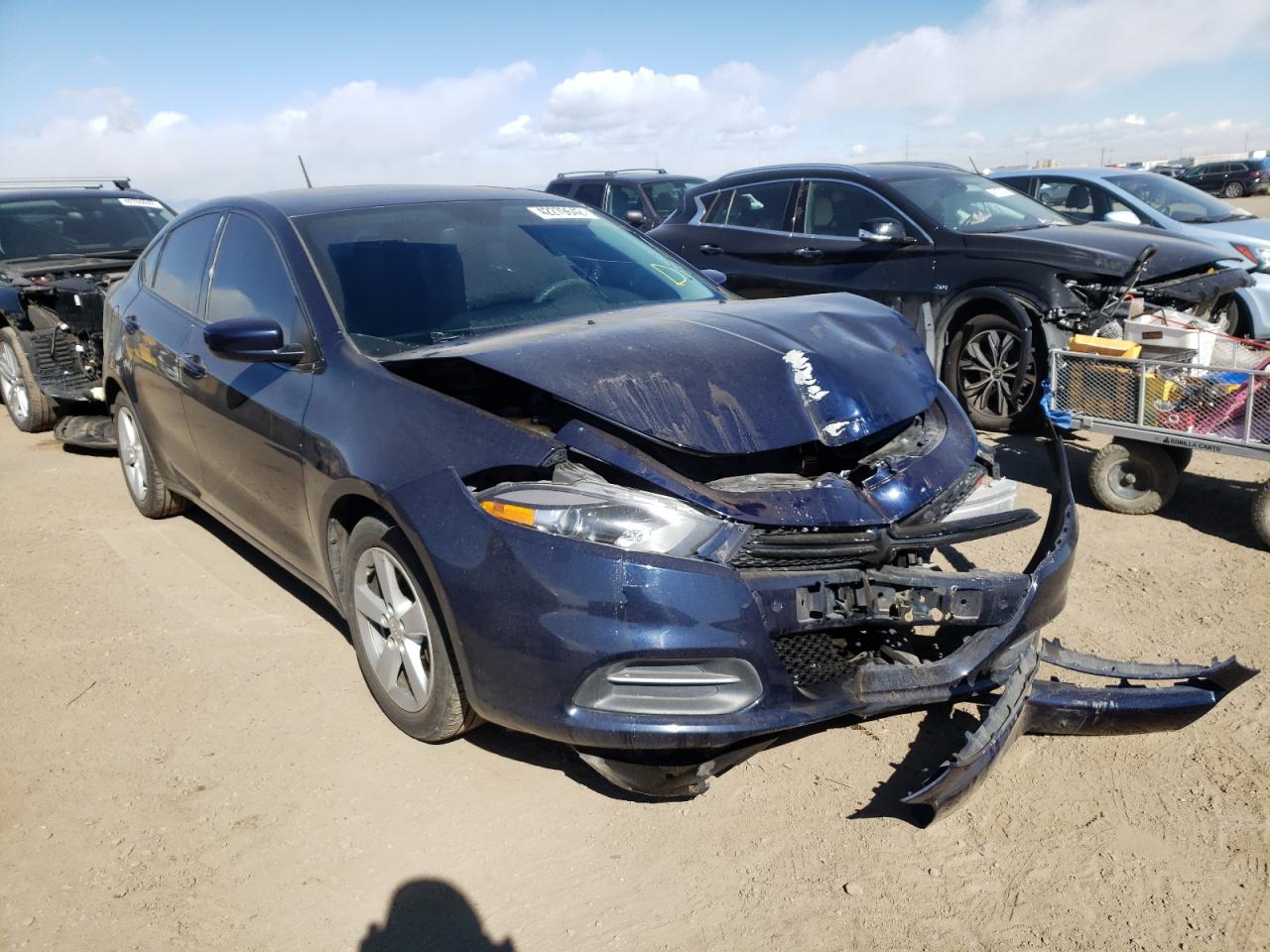DODGE DART SXT 2016 with VIN 1C3CDFBB2GD625073 - Photo from auction