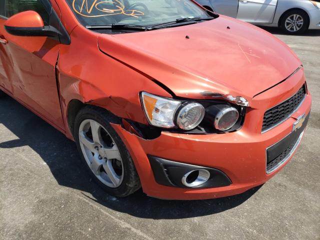Photo 9 from auction – 2012 CHEVROLET SONIC LTZ with VIN 1G1JF6SB7C4199400