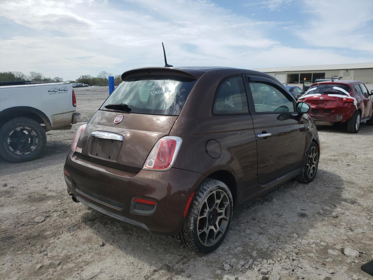 Photo 4 from auction – 2012 FIAT 500 SPORT with VIN 3C3CFFBR1CT127992