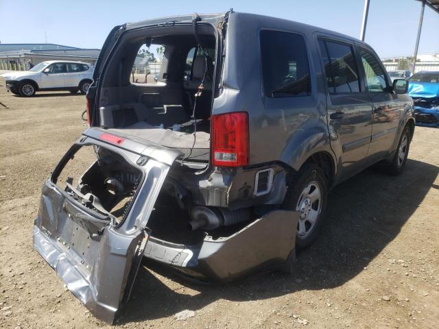 Photo 4 from auction – 2012 HONDA PILOT LX with VIN 5FNYF4H23CB056860