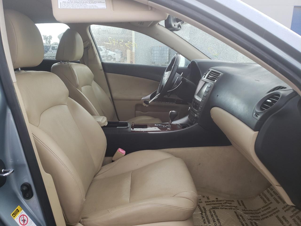 Photo 5 from auction – 2007 LEXUS IS 250 with VIN JTHBK262275042706