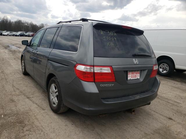 Photo 3 from auction – 2007 HONDA ODYSSEY EX with VIN 5FNRL38497B451009