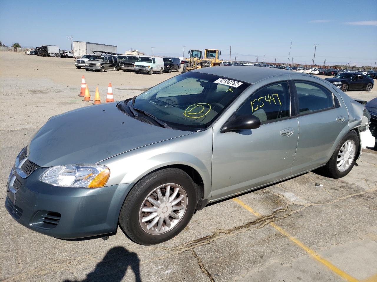 Photo 2 from auction – 2006 DODGE STRATUS with VIN 1B3EL46X96N288428