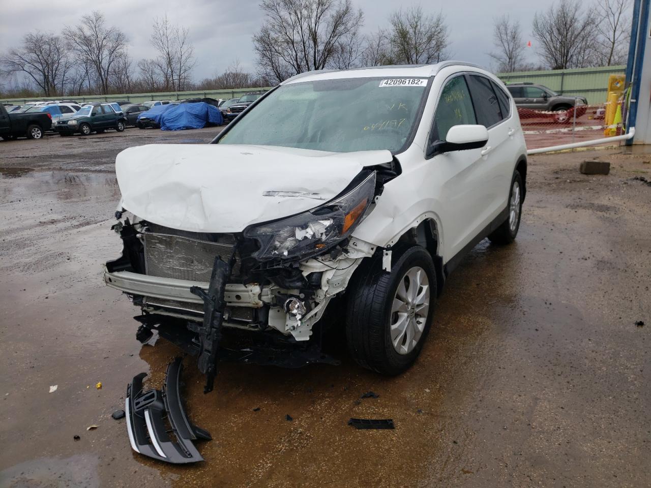 Photo 2 from auction – 2013 HONDA CR-V EXL with VIN 5J6RM4H76DL044197