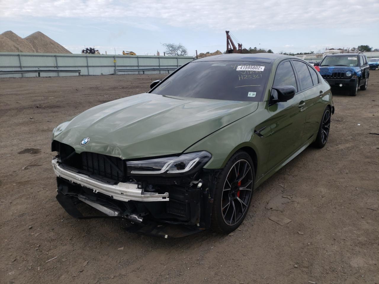 Photo 2 from auction – 2021 BMW M5 with VIN WBS83CH06MCH25361