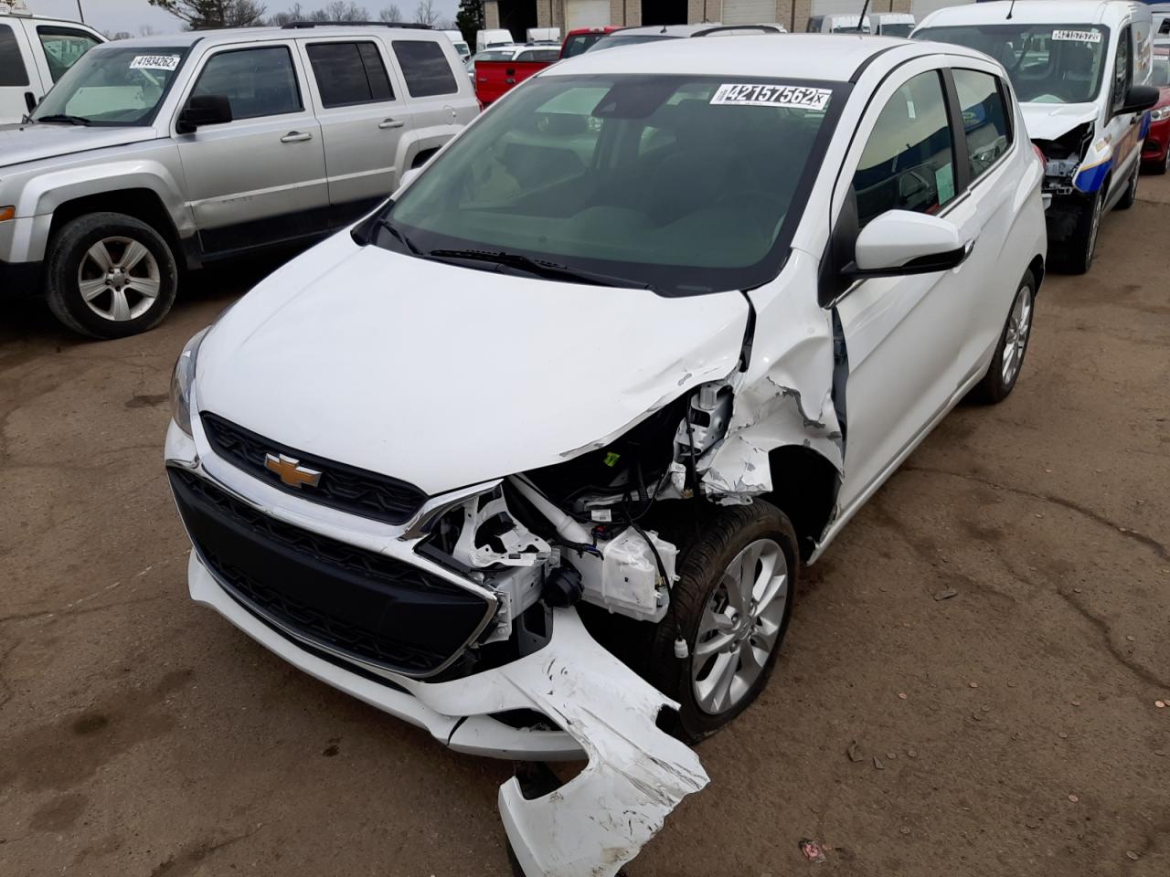 Photo 2 from auction – 2021 CHEVROLET SPARK 2LT with VIN KL8CF6SA8MC733639