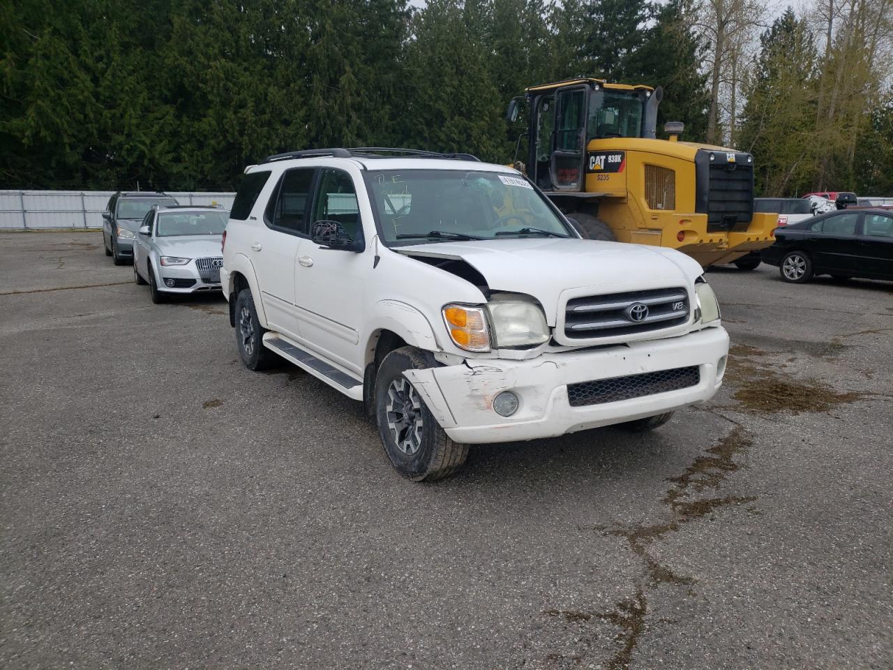 TOYOTA SEQUOIA LI 2003 with VIN 5TDBT48A73S159197 - Photo from auction