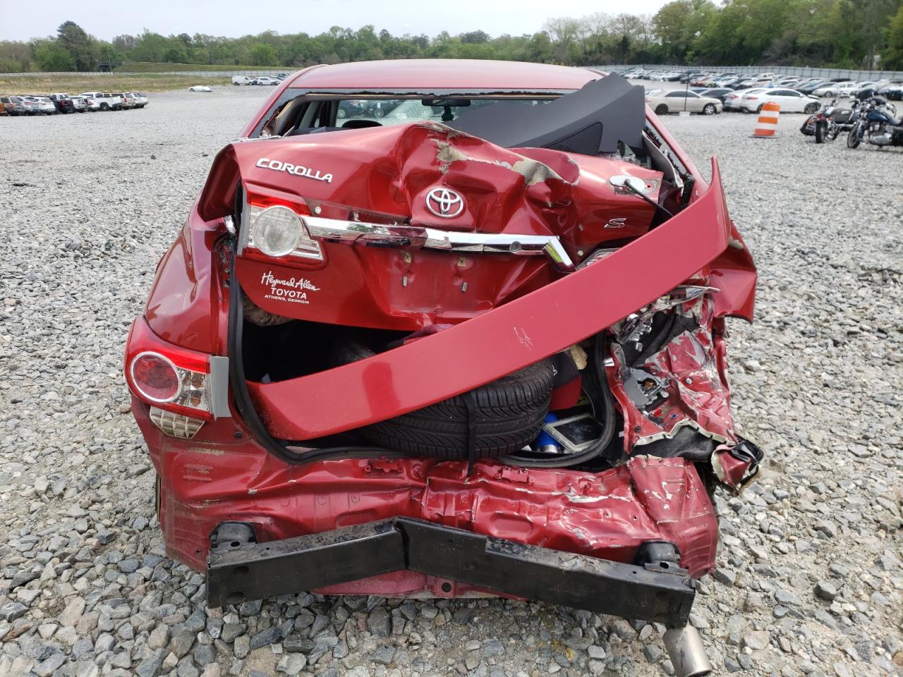 Photo 9 from auction – 2012 TOYOTA COROLLA BA with VIN 2T1BU4EE9CC902973