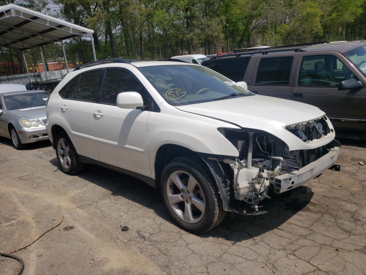 LEXUS RX 350 2007 with VIN 2T2HK31U67C027683 - Photo from auction